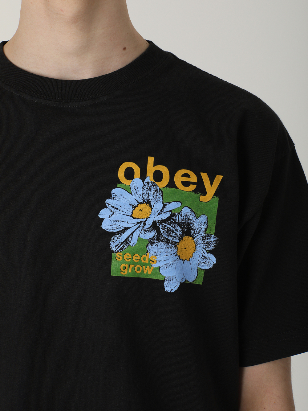 Мужская Футболка Obey Seeds Grow