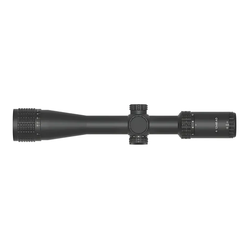 Прицел Vector Optics VictOptics SOI 4-12x40, AO, VNM-1 (MIL) - вид сверху, разметка маховиков и окуляра