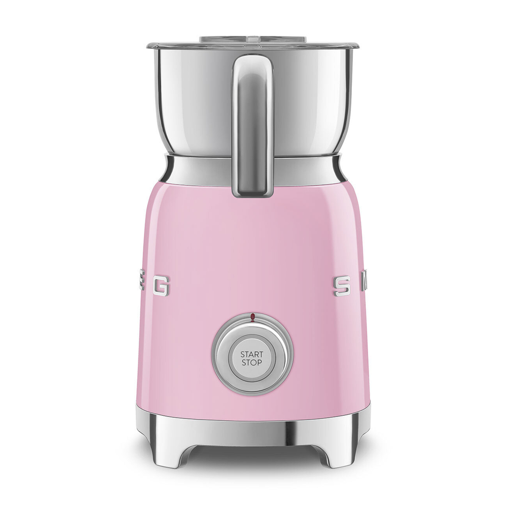 Вспениватель молока 0.6л Smeg розовый