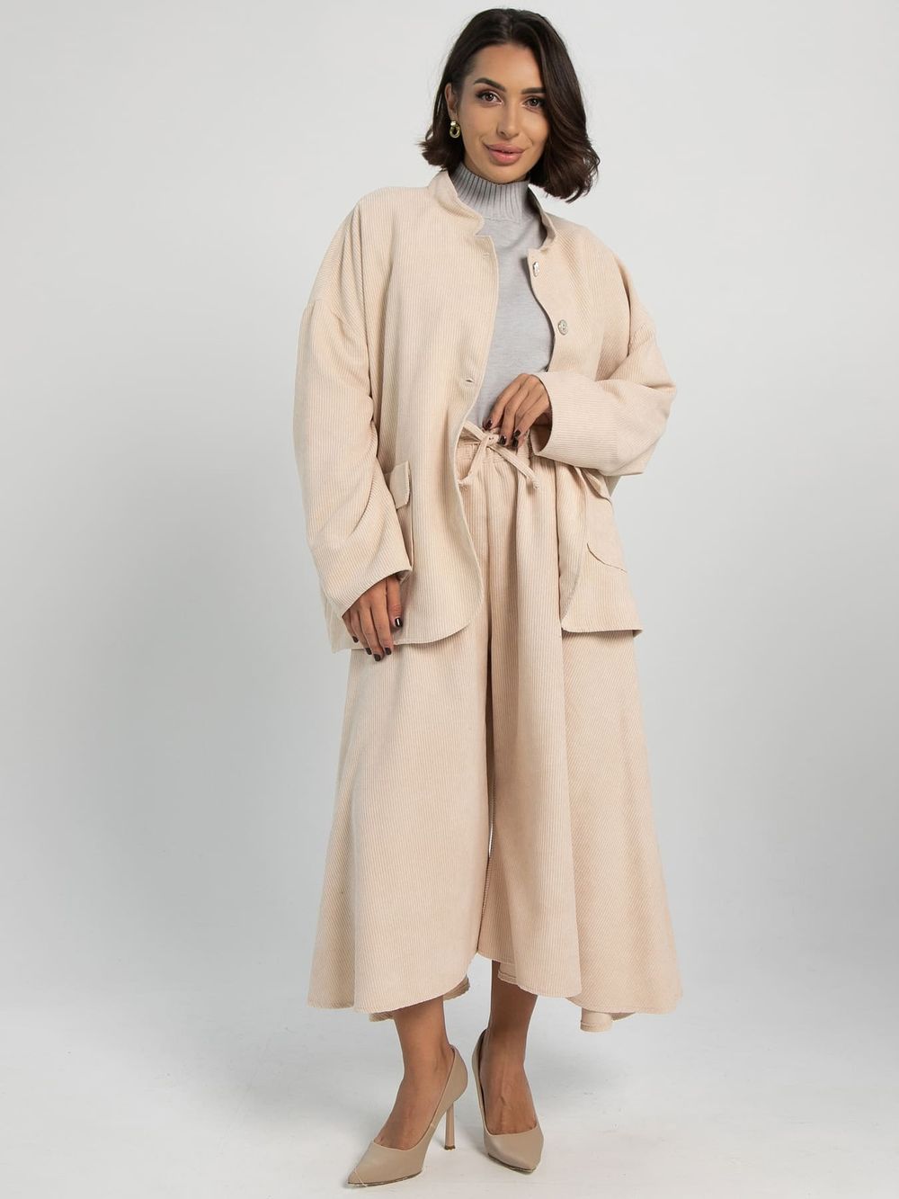 Жакет вельветовый Эльче (бежевый) Б16284-39М LT Collection