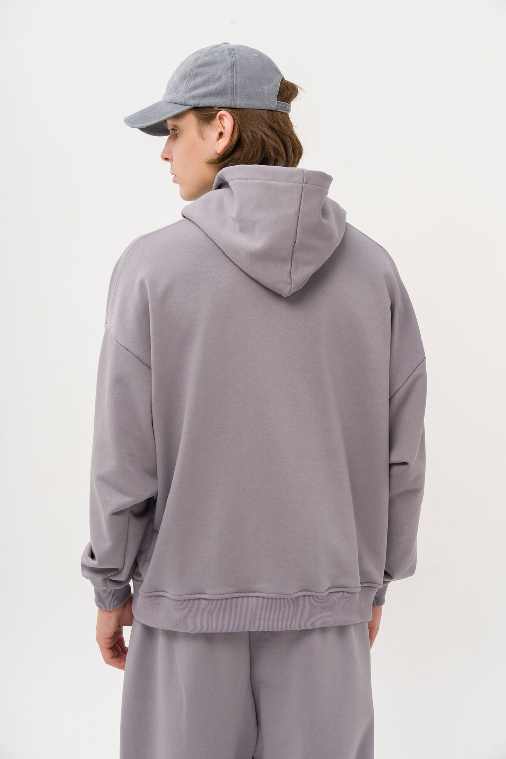 Худи KUL'TURA Oversize "Basic" Ртуть