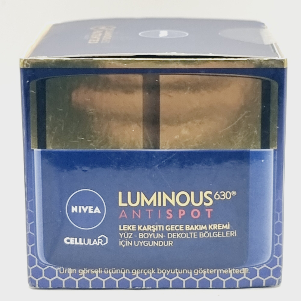 Ночной крем для лица  NIVEA Cellular Luminous 630 Antispot  против пигментных пятен 50 мл (Германия)