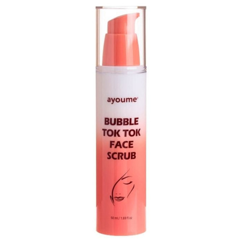 Кислородный скраб для лица Ayoume Bubble Tok Tok Face Scrub 50 мл