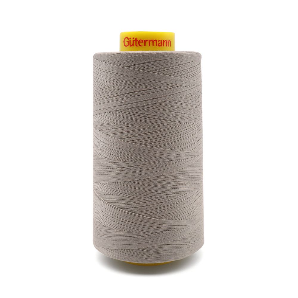 Нитка Gutermann Mara 120 (5000 метров), 1 боб., универсальная | 495 серебристо-бежевый