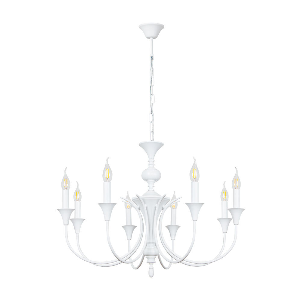 Подвесная люстра Arte Lamp COLLINETTA A4094LM-8WH