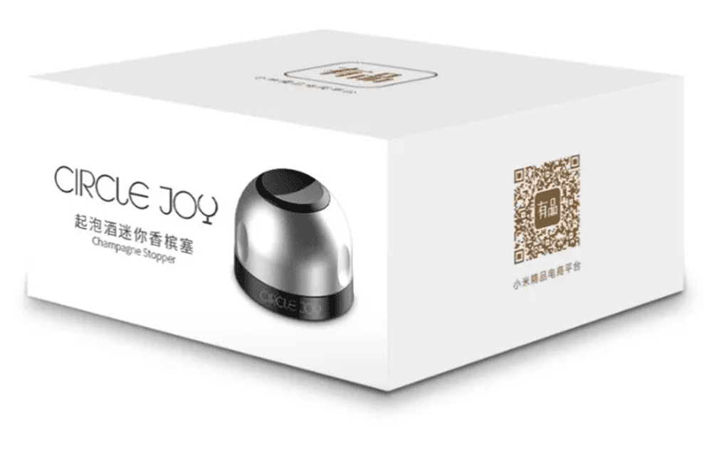 Вакуумная пробка для шампанского Xiaomi Circle Joy CJ-JS02 серебристая