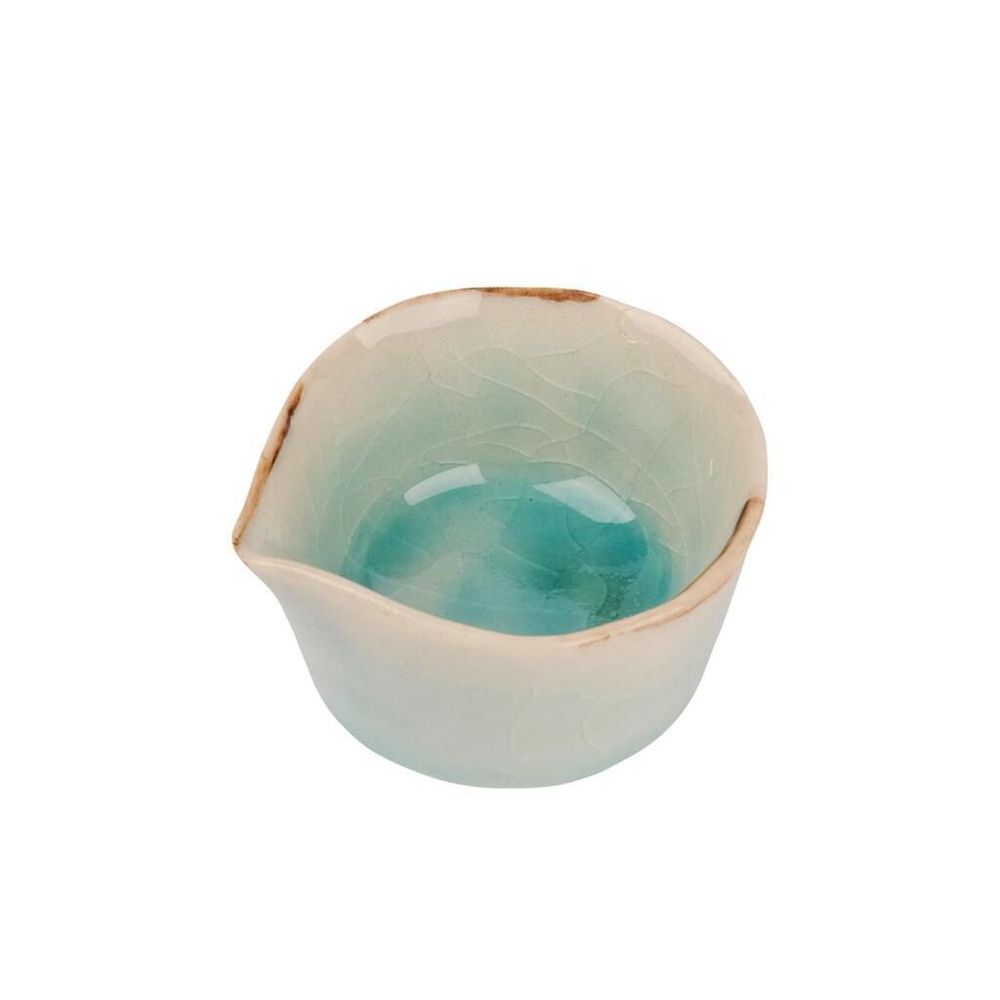 Соусник молочник 25 мл d 5/3,8 см h2,8 см круглый керамика Sea Blue Frutti di Mare P.L. [1]