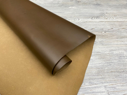Кожа Vacchetta Prima Bastion Brown толщиной 1,0–1,2 мм