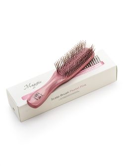 Расческа Majestic Scalp Brush розовый жемчуг