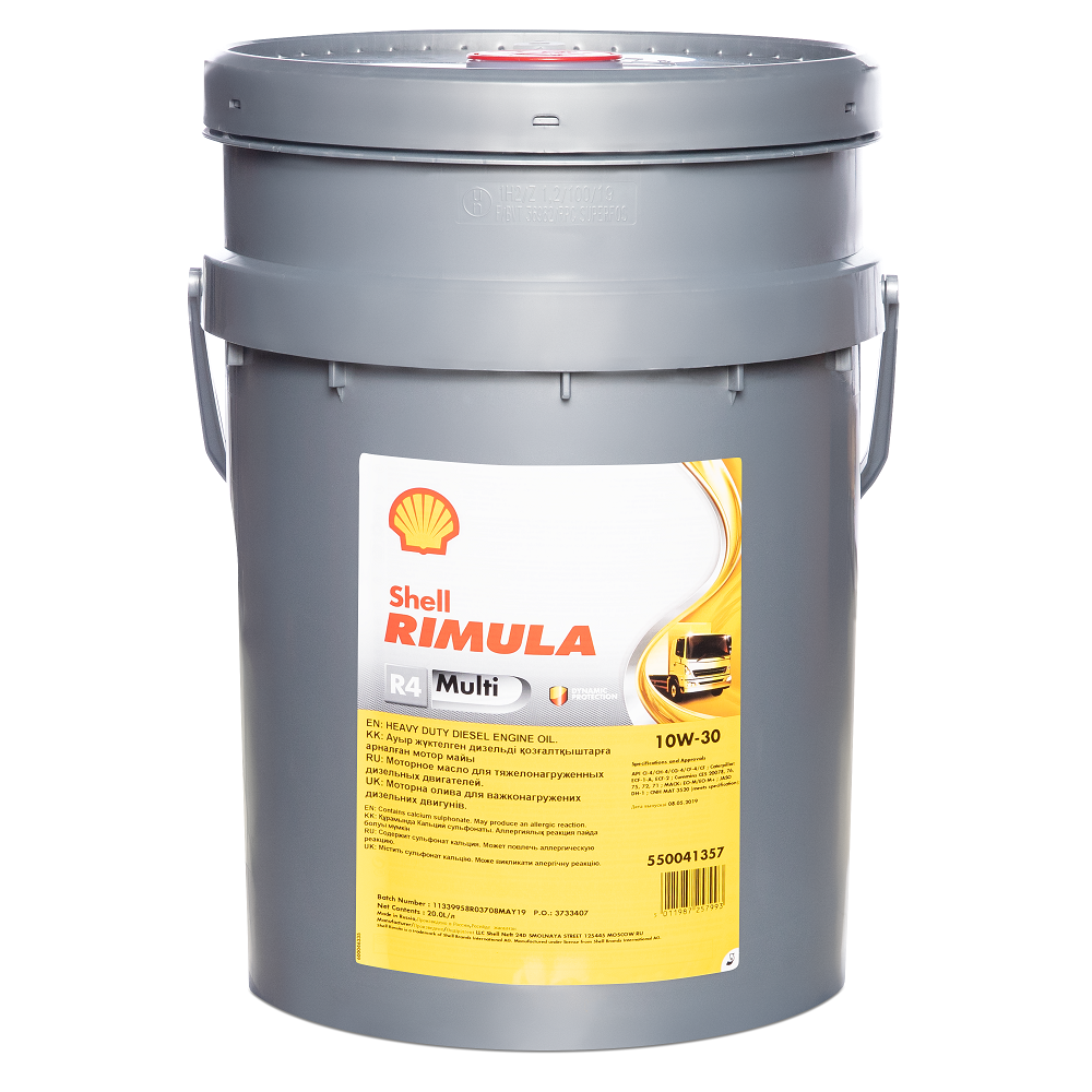 Shell Rimula R4 MULTI 10W-30 20 л