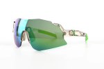 Спортивные очки HILX Savage 2.0 Shiny Crystal Grey Green / Green Mirror Lens