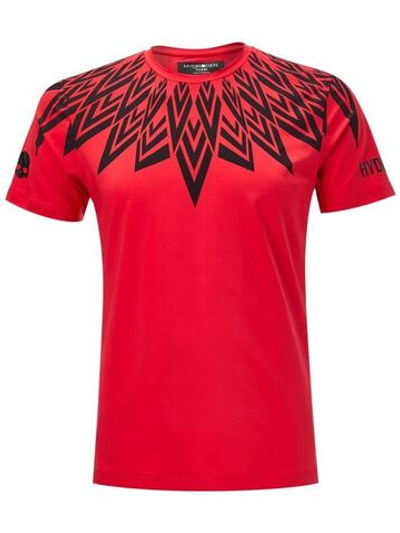 Мужская теннисная футболка Hydrogen Tech Tee Man - red