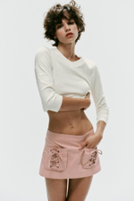 МИНИ-ЮБКА В ПОЛОСКУ С КАРМАНАМИ — ZARA