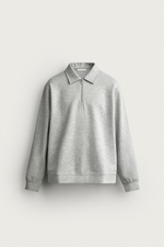 ТОЛСТОВКА-ПОЛО INTERLOCK НА МОЛНИИ — ZARA · 4092/380