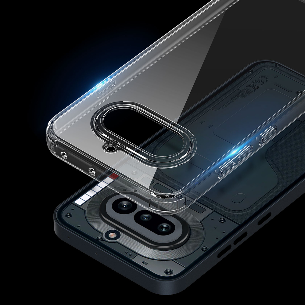 Усиленный прозрачный чехол для смартфона Nothing Phone 4a, серия Clin Series от Dux Ducis