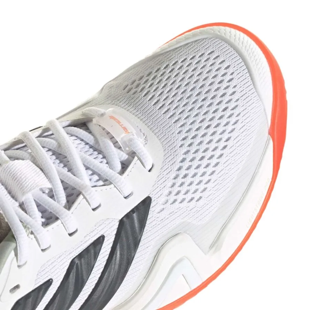 Мужские кроссовки теннисные Adidas Barricade 14 M - cloud white/carbon/wonder white
