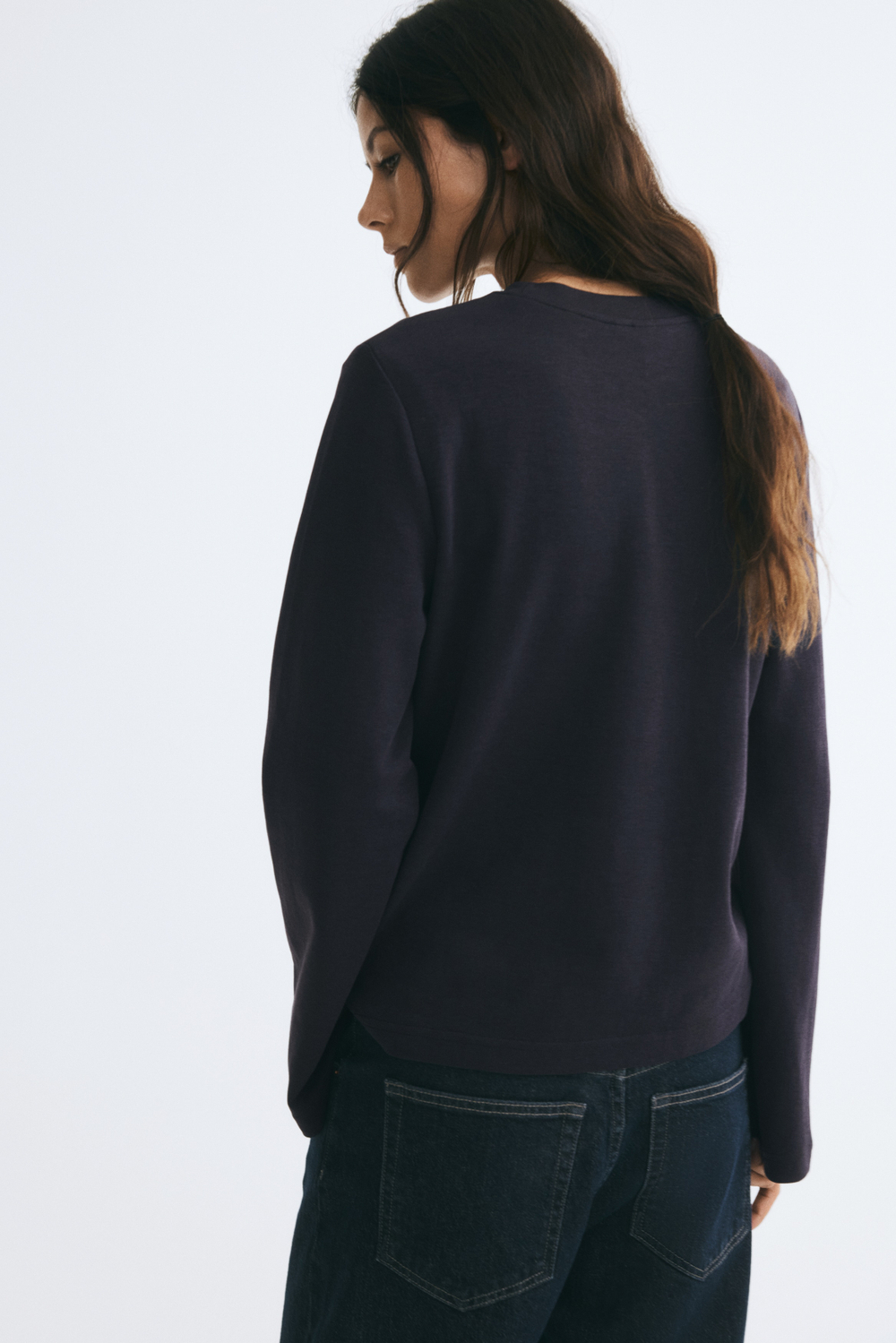 Джерси с длинными рукавами - H&M