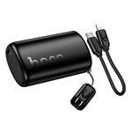 Powerbank Hoco Q50 10000mAh 1USB-C/IP с проводом Type-C/Lightning черный