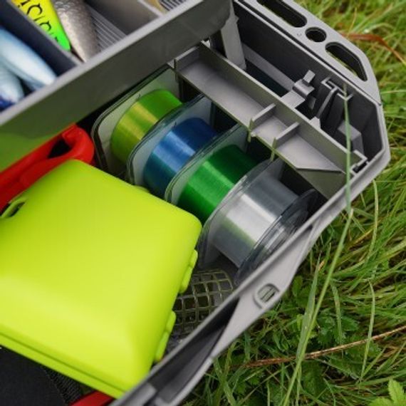 Ящик для снастей NISUS Tackle Box трехполочный бирюзовый (N-TB-3-Т)
