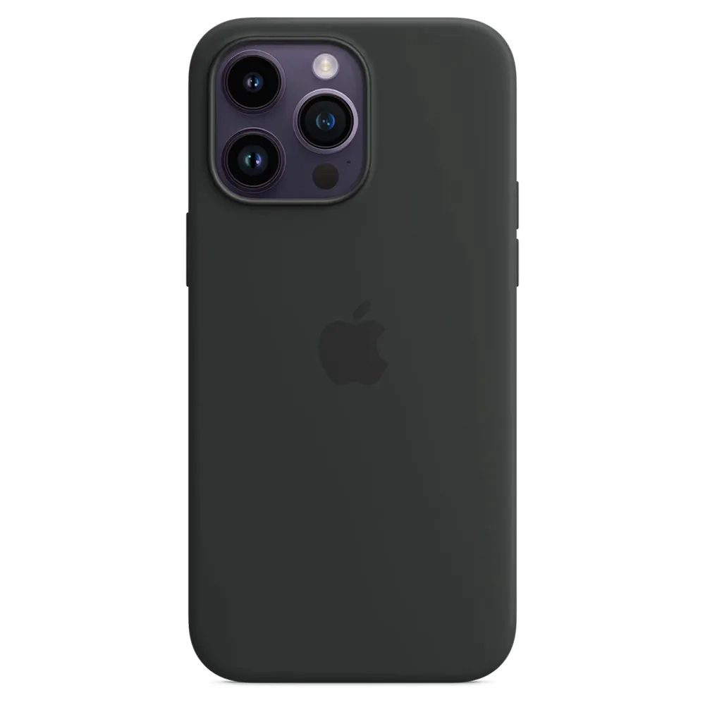 Силиконовый чехол с поддержкой MagSafe Apple Silicone Case для iPhone 14 Pro Max, Midnight (Темная ночь)