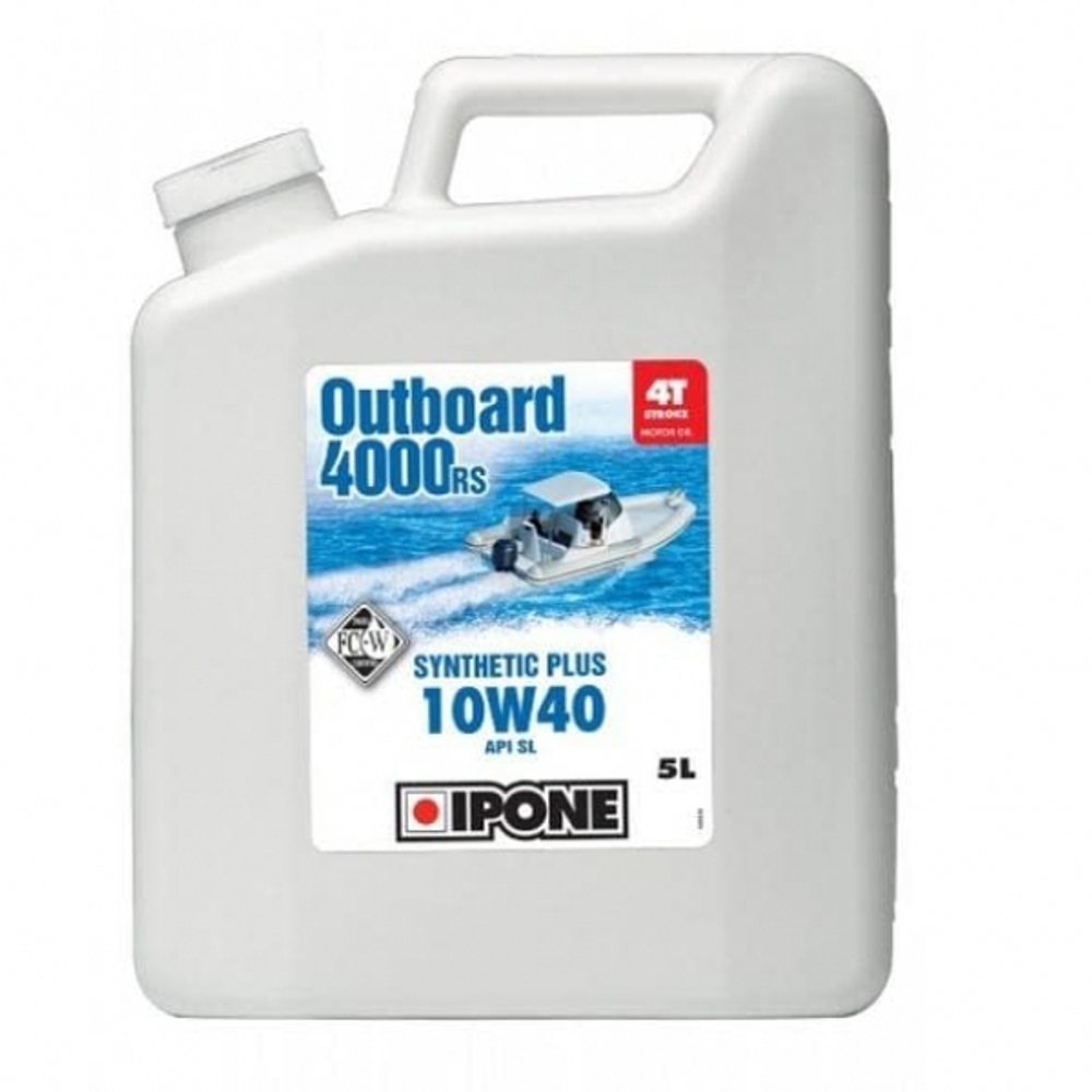 Моторное масло Ipone Outboard 4000 RS (4T, 10W40, синтетика)