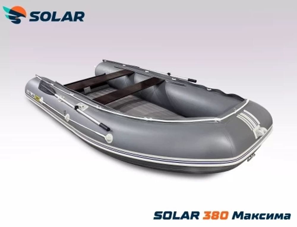 Лодка надувная моторная solar-380 к (максима)