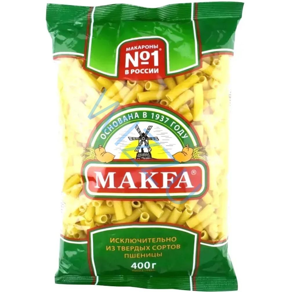 Макароны Рожки гладкие Макфа А в/с 0,4