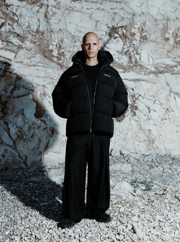 Пуховик Unity Puffer 2.0 crumpled черный - фото 2