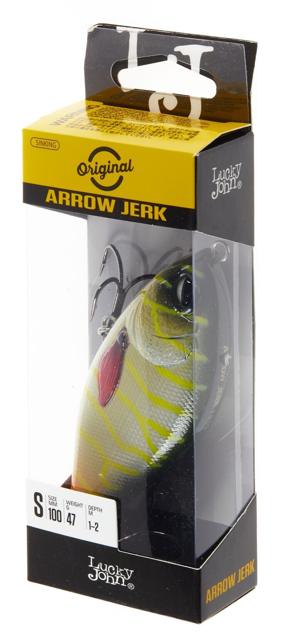 Воблер тонущ. LJ Original ARROW JERK S 10.00/031