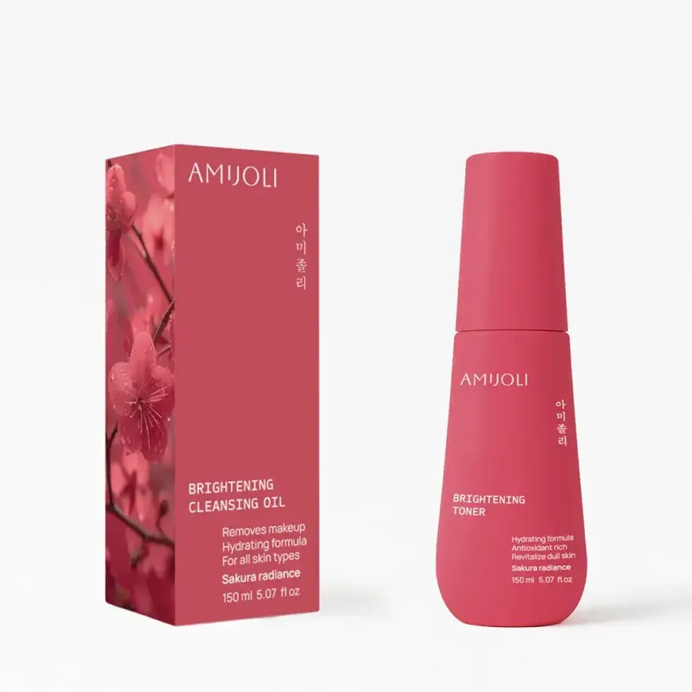 AMIJOLI Тонер для лица против пигментации с экстрактом сакуры -Brightening Toner Sakura Radiance AMIJOLI Brightening Toner Sakura Radiance 150мл