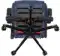 Кресло игровое Knight N1 Fabric синий Light-27 с подголов. крестов. металл