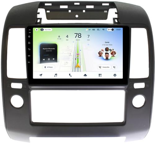 Магнитола для Nissan Navara D40 2004-2014 (кондиционер) - Teyes CC4L монитор 9" IPS, Android 14, Быстрая, Snapdragon 662, CarPlay, 4G SIM-слот
