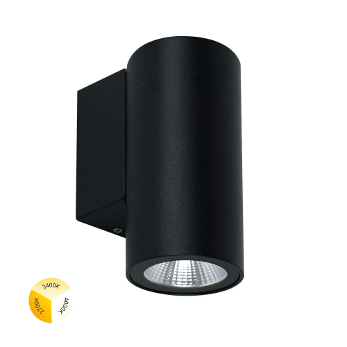 Уличный настенный светодиодный светильник Arte Lamp TORCULAR A1307AL-1BK
