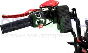 Электроскутер IKINGI HARLEY CHOPPER 4000W (60V/30Ah) - Красный фото №13