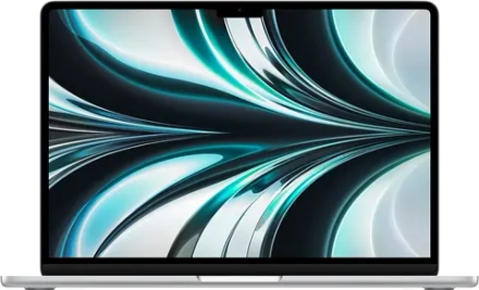 Ноутбук Apple MacBook Air A2681 M2 8 core 16Gb SSD256Gb/8 core GPU 13.6" Retina (2560x1664) macOS silver WiFi BT Cam (MC7V4ZA/A)