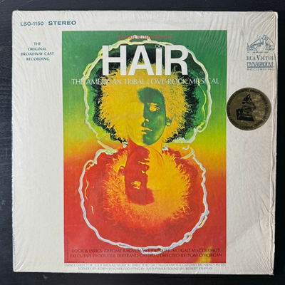 Hair - The American Tribal Love-Rock Musical (The Original Broadway Cast Recording) США 1970г.