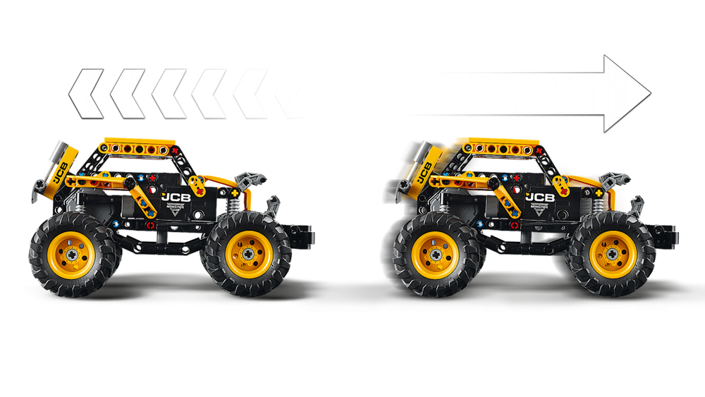 Конструктор Лего Техник Монстер Джем ДИГатрон Пулл-Бэк | LEGO Technic Monster Jam DIGatron Pull-Back 42199, 218 д (7+)
