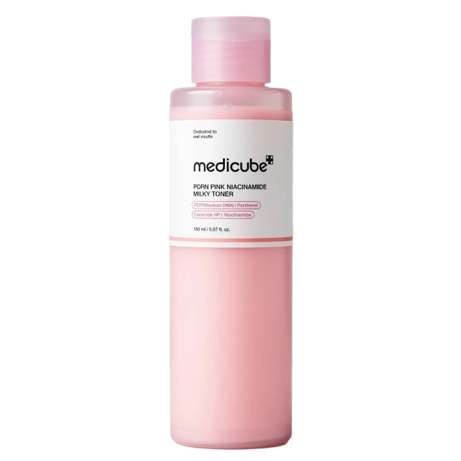 Молочный тонер с ПДРН и ниацинамидом medicube PDRN Pink Niacinamide Milky Toner