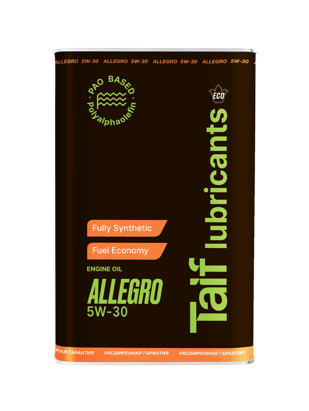 Моторное масло Taif Allegro 5W-30, синтетическое, 4 л