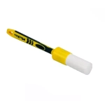 Кисть для детейлинга - White Classic #L MaxShine, 22,5 см, диаметр 2,8 см, мягкая PET щетина, 704617YL