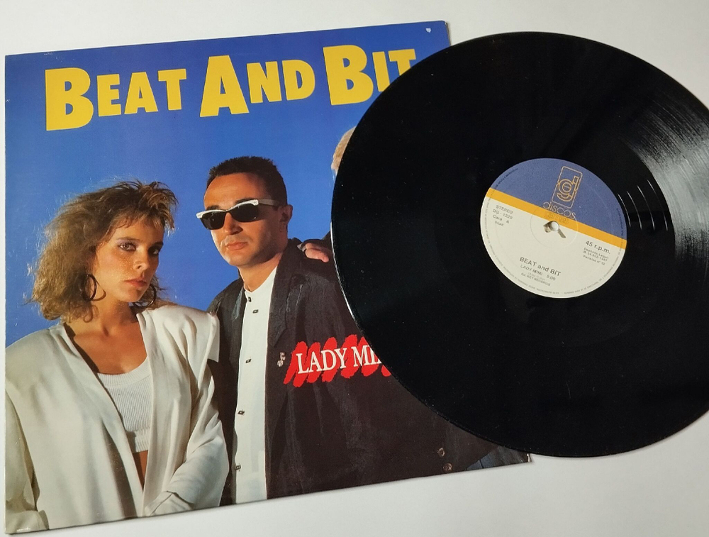 Винтажная виниловая пластинка LP Beat And Bit Lady Mimi (Spain 1987) Maxi Single 45 RPM
