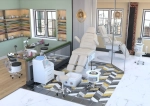 Педикюрное кресло Сириус-08 (Элегия-1В) Слоновая кость