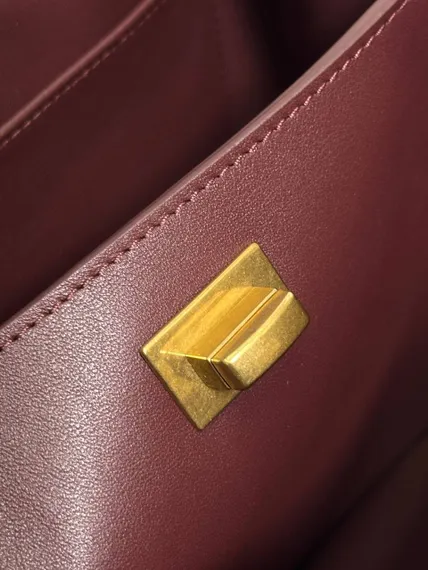 BALENCIAGA RODEO HANDBAG Бордовый