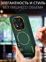 Дизайнерский чехол из мягкого пластика для REDMI NOTE 14 PRO 4G (не 5G) с MagSafe и усиленной защитой камеры