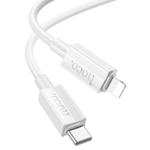 Usb Кабель-зарядка Type-C на Lightning Hoco X107 1м 27W белый