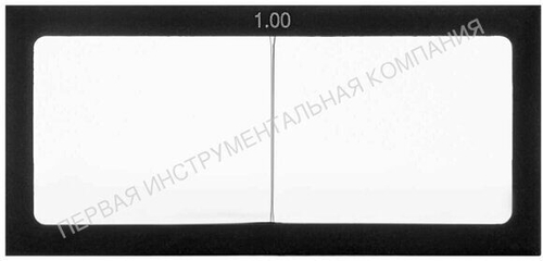 Линза диоптрическая для маски сварщика 200 (+2)