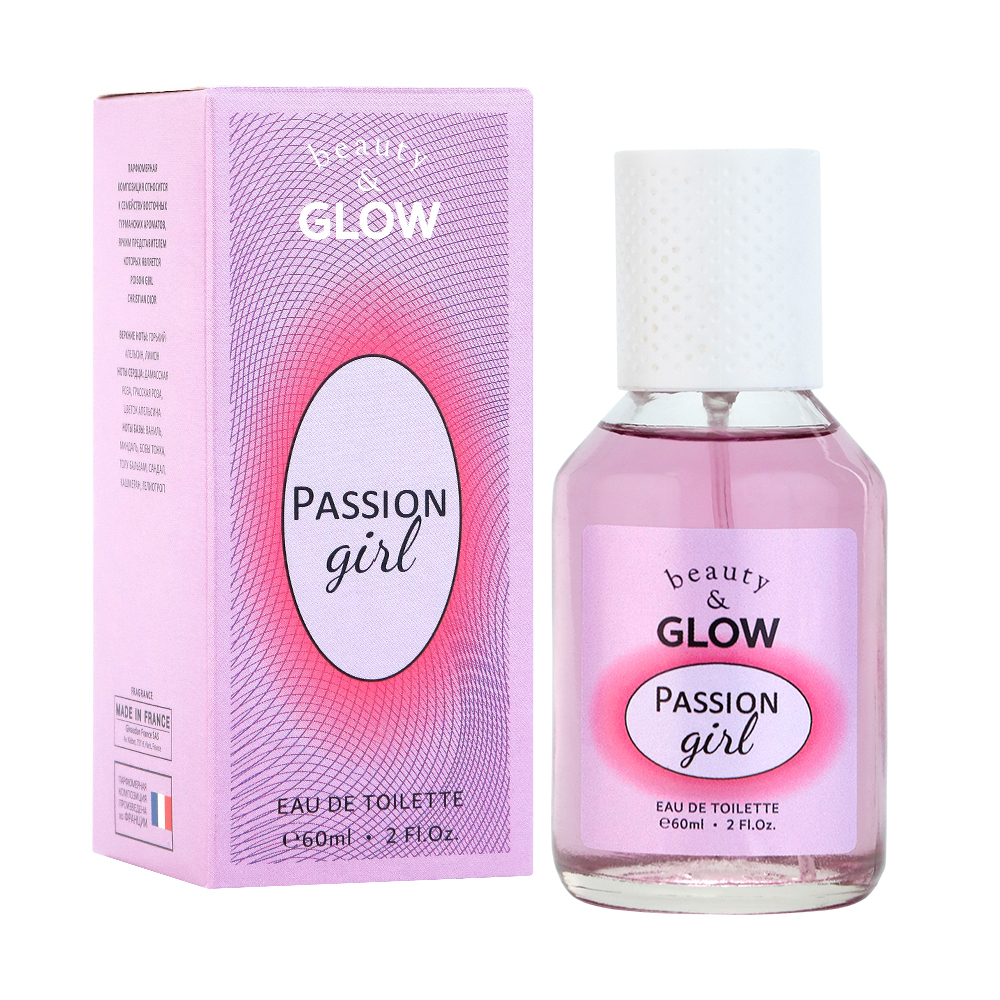 Вода туалетная Beauty&amp;Glow Passion Girl (Бьюти Энд Глоу Пэшн Гёл) – 60ml for women