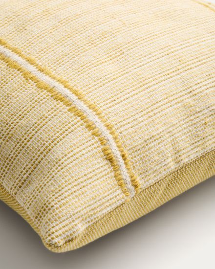 Чехол для подушки Drati горчичного цвета, 100% ПЭТ, 45 x 45 см