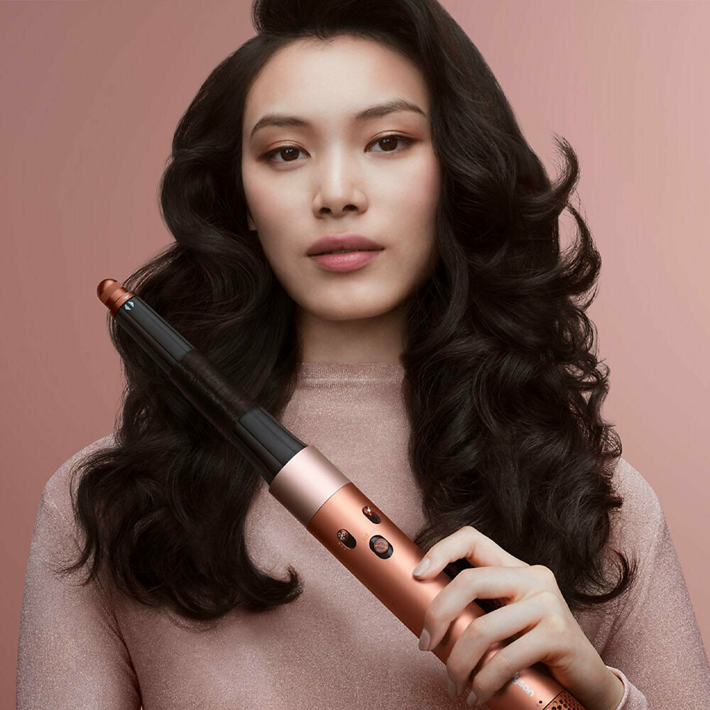 Фен-стайлер Dyson Airwrap i.d. Straight+Wavy HS08 Long, Amber Silk HK