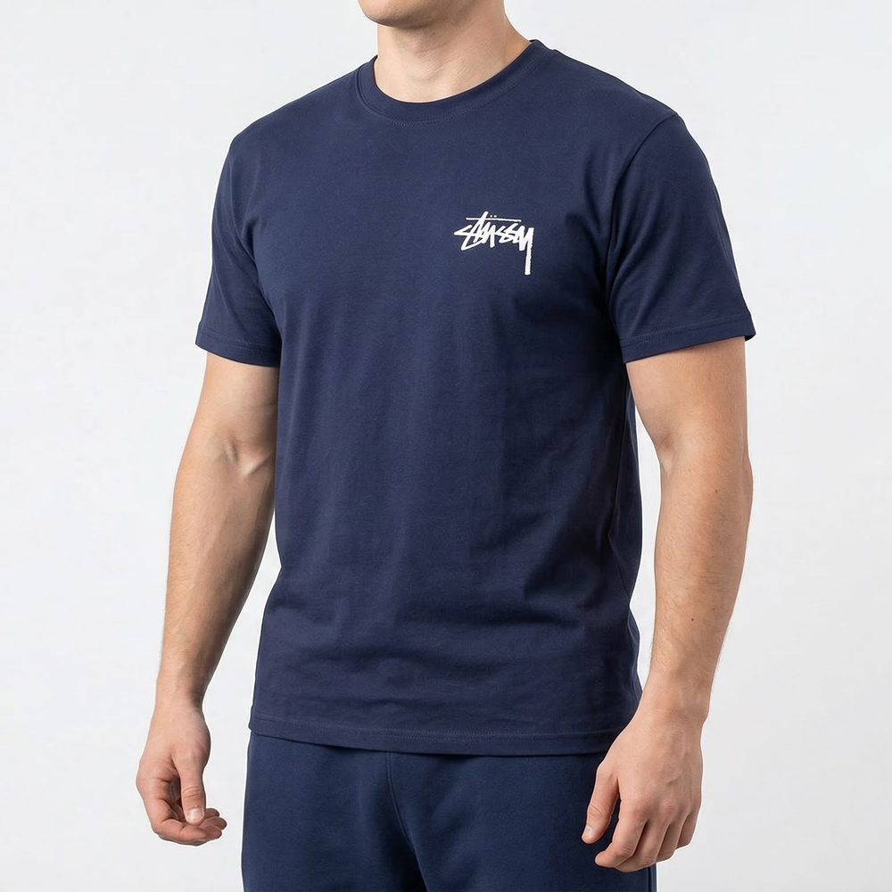 Футболка Stussy #4 • Синий